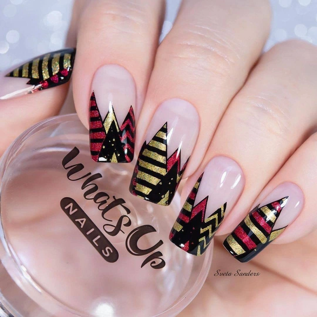 Whats Up Nails - Baby Karats Stamping Polish Holographic Gold Lacquer for Stamped Nail Art Design 7 Free Cruelty Free Vegan