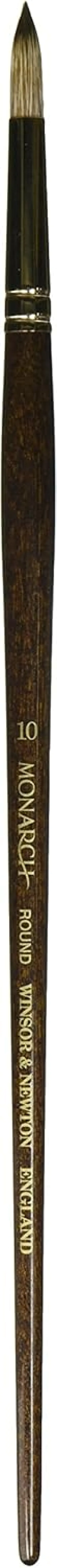 Winsor & Newton Monarch Round Long Handle Brush, Size 10