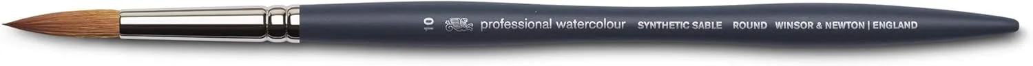 Winsor & Newton Professional Watercolour Synthetic Brush, Round #10