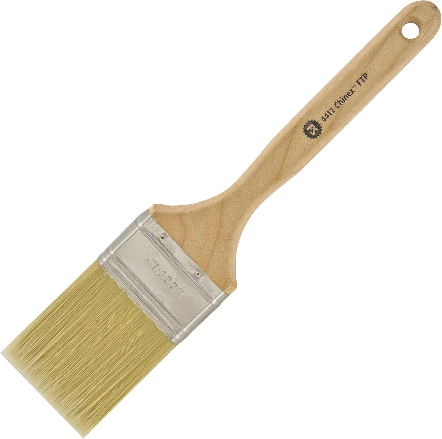 Wooster Brush 4412-2 1/2 Chinex FTP Flat Sash Paintbrush, 2 1/2 Inch