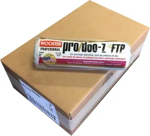 Wooster Brush RR667-9 Inch Pro Doo Z FTP Roller Cover, 1/2-Inch Nap, Pack of 12