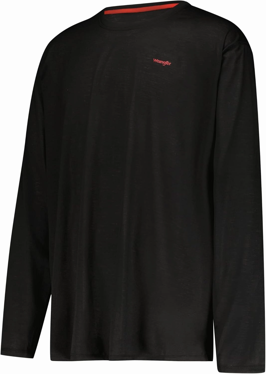 Wrangler - Men Long Sleeve Base Layer (Black) - Thermal Cold Weather Top