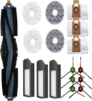X1 Series Replacement Parts for ECOVACS DEEBOT X1 Omni / X1 Turbo Robot Vacuum Attachments Replace Brush Filter Mop Pad Dust Bag Accessories