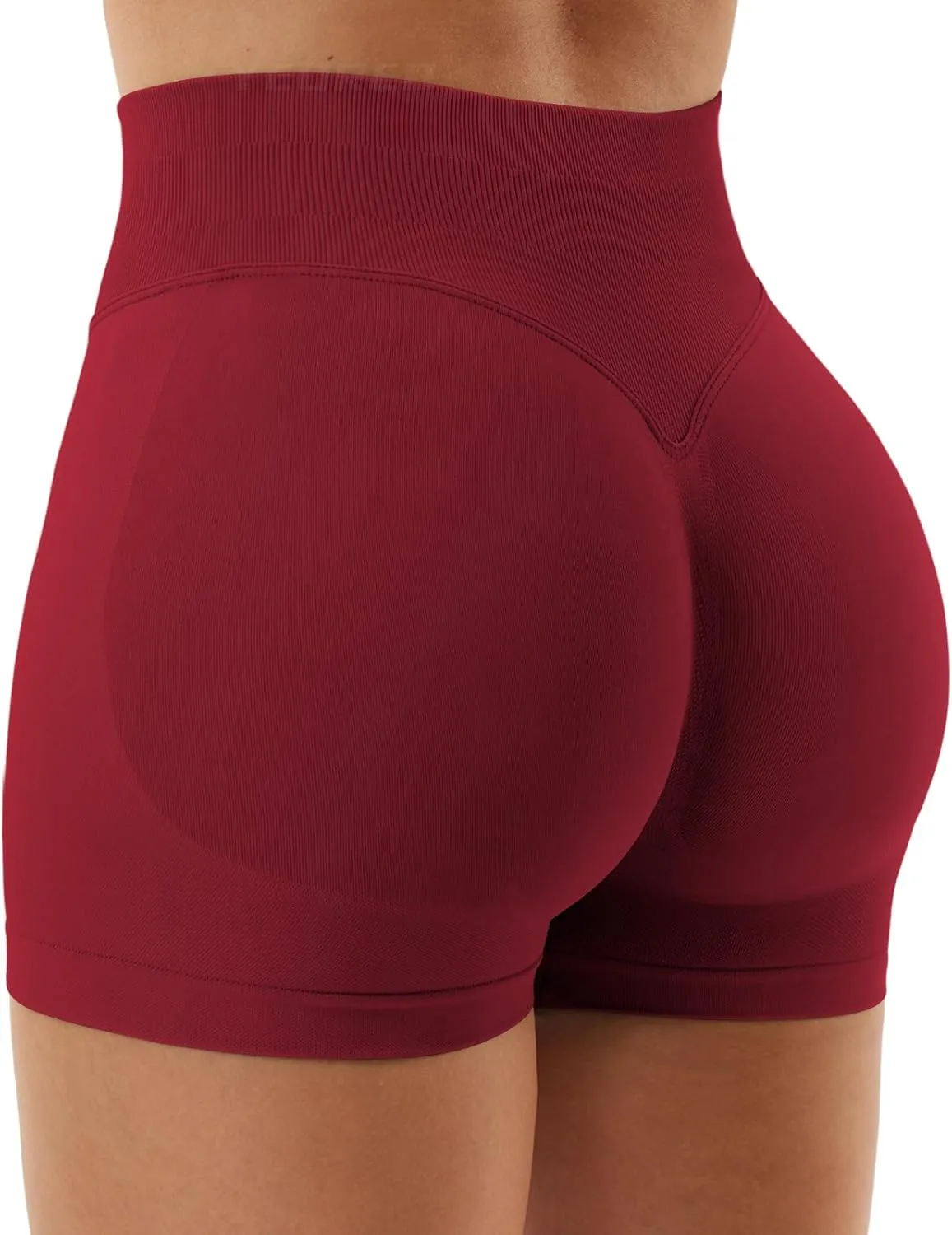 YEOREO SoftHue Women Workout Gym Impact Shorts Hidden Scrunch Butt Lifting 3.6"/4.5"/6" Seamless Shorts