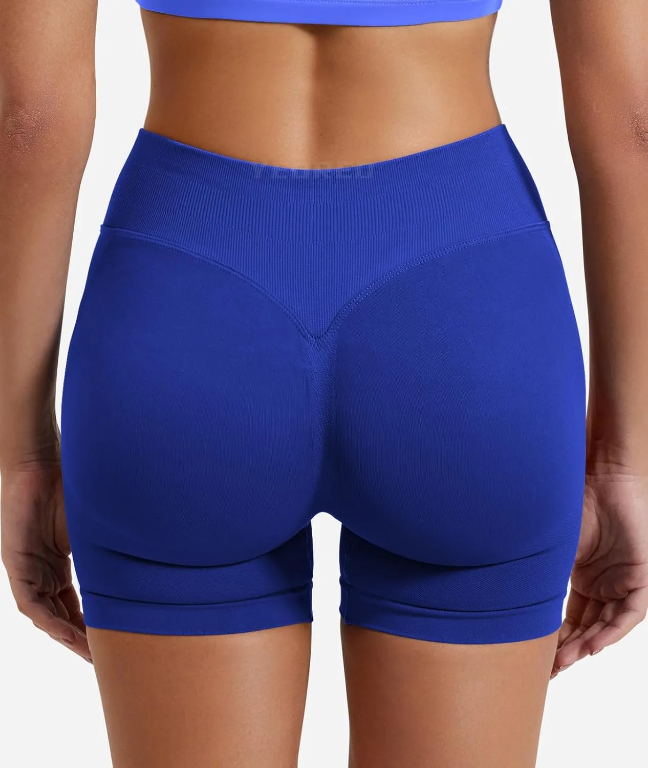 YEOREO SoftHue Women Workout Gym Impact Shorts Hidden Scrunch Butt Lifting 3.6"/4.5"/6" Seamless Shorts