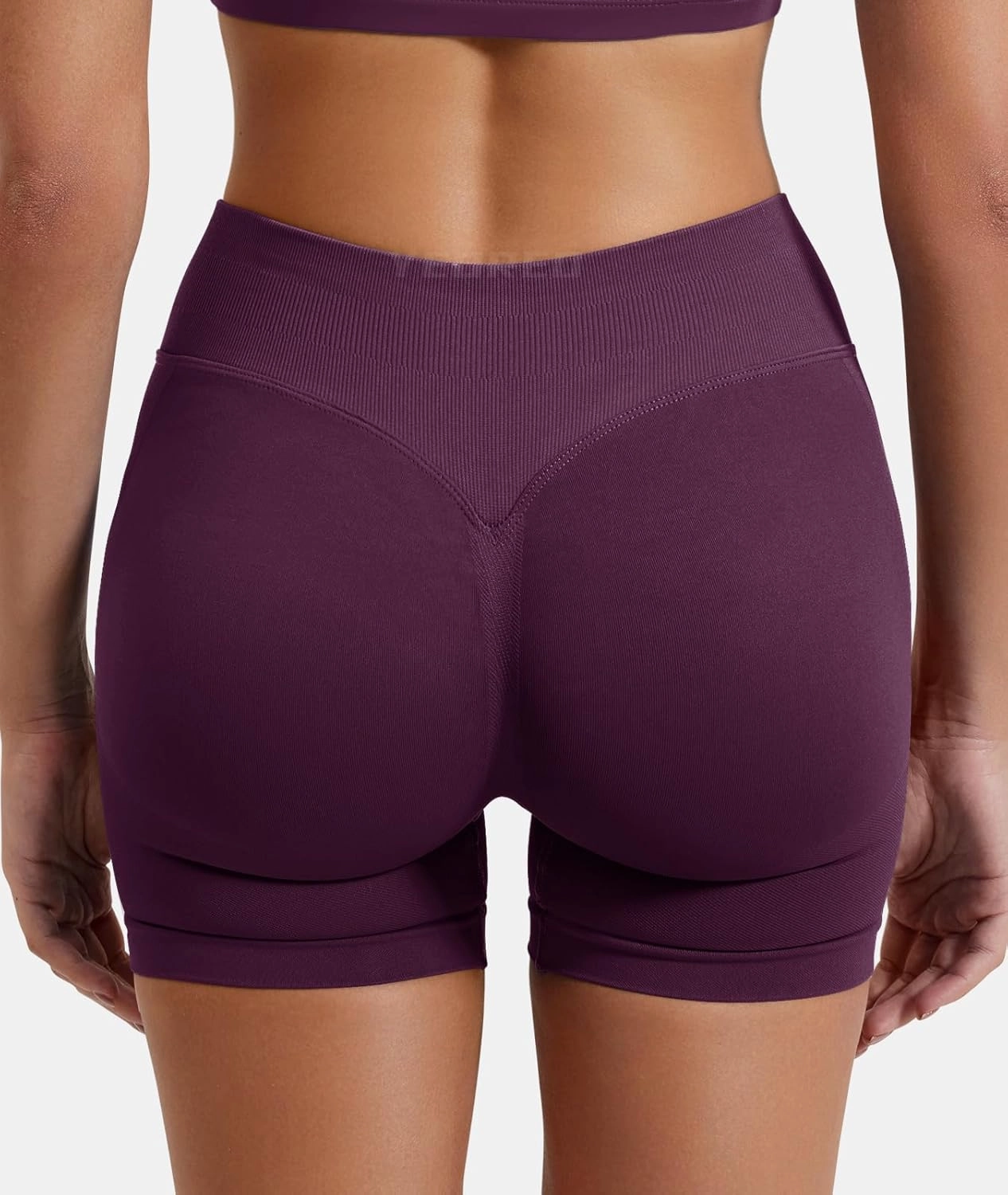 YEOREO SoftHue Women Workout Gym Impact Shorts Hidden Scrunch Butt Lifting 3.6"/4.5"/6" Seamless Shorts