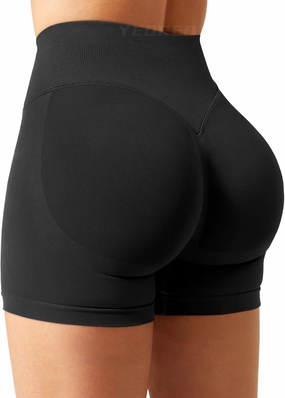 YEOREO SoftHue Women Workout Gym Impact Shorts Hidden Scrunch Butt Lifting 3.6"/4.5"/6" Seamless Shorts