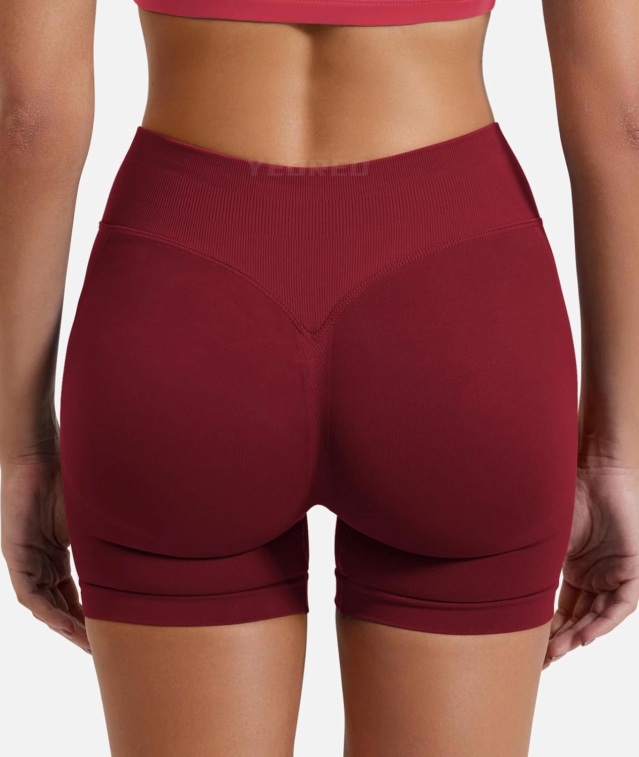 YEOREO SoftHue Women Workout Gym Impact Shorts Hidden Scrunch Butt Lifting 3.6"/4.5"/6" Seamless Shorts