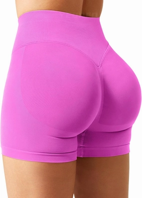 YEOREO SoftHue Women Workout Gym Impact Shorts Hidden Scrunch Butt Lifting 3.6"/4.5"/6" Seamless Shorts