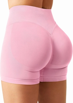 YEOREO SoftHue Women Workout Gym Impact Shorts Hidden Scrunch Butt Lifting 3.6"/4.5"/6" Seamless Shorts