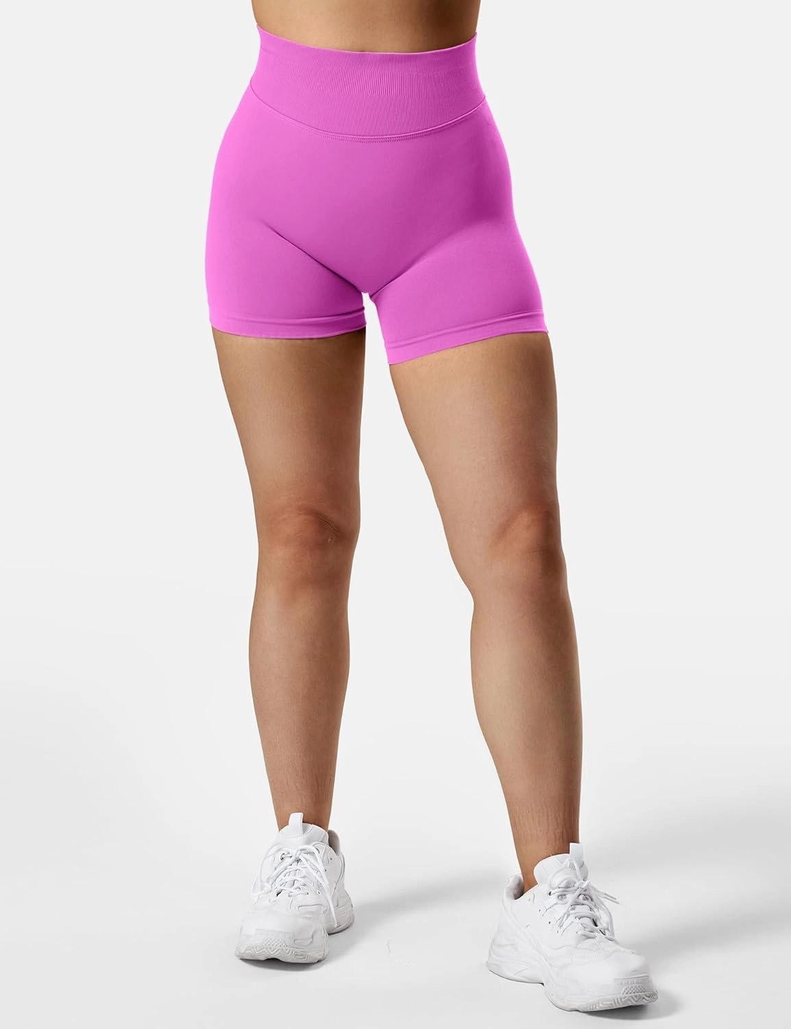 YEOREO SoftHue Women Workout Gym Impact Shorts Hidden Scrunch Butt Lifting 3.6"/4.5"/6" Seamless Shorts