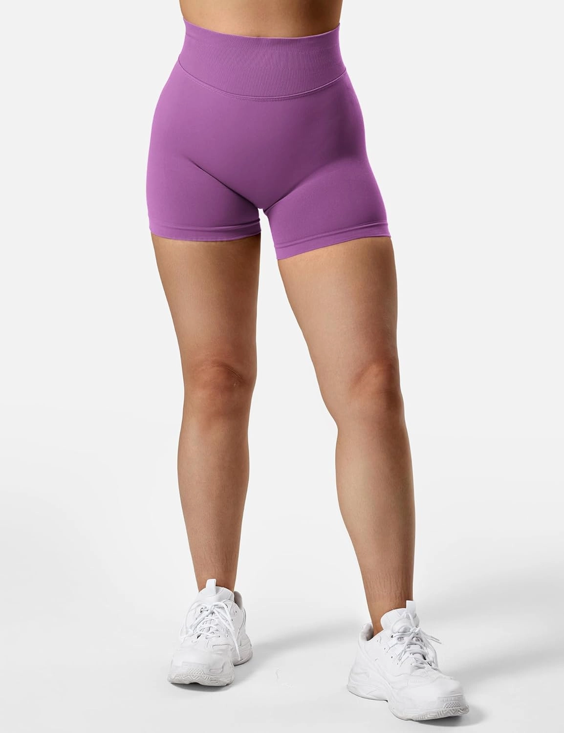 YEOREO SoftHue Women Workout Gym Impact Shorts Hidden Scrunch Butt Lifting 3.6"/4.5"/6" Seamless Shorts