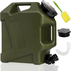 ZOOFOX Camping Water Container, 3.2 Gallon BPA Free Water Jug with Spigot and Carry Handle, No Leakage Water Storage, Portable Water Carrier for Outdoor Hiking Picnic Camping Supplies