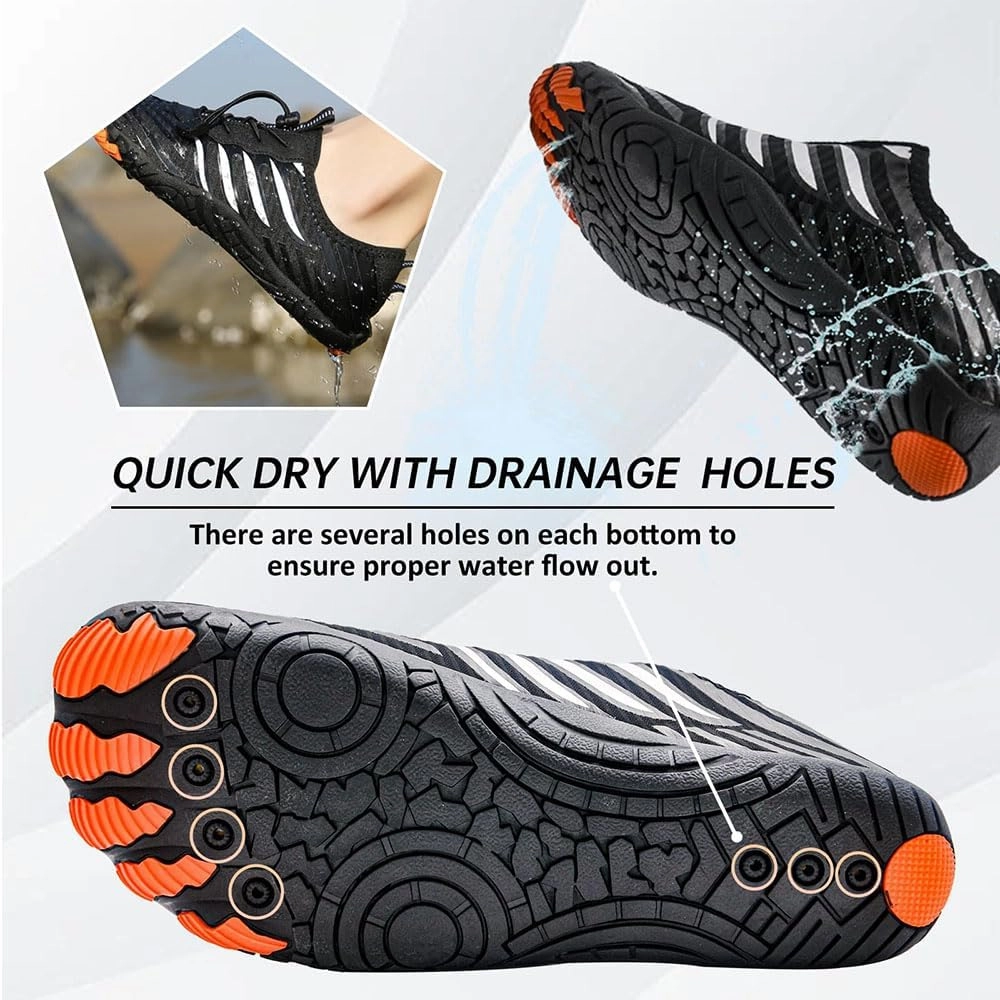 Zureto Hike Barefoot Shoes Womens Mens, Unisex Healthy Non-Slip Barefoot Grounded Shoes